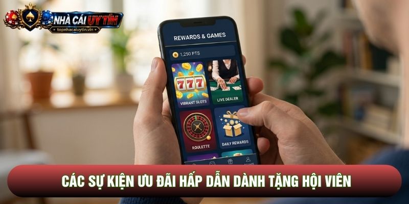 Các sự kiện ưu đãi hấp dẫn dành tặng hội viên Các sự kiện ưu đãi hấp dẫn dành tặng hội viên